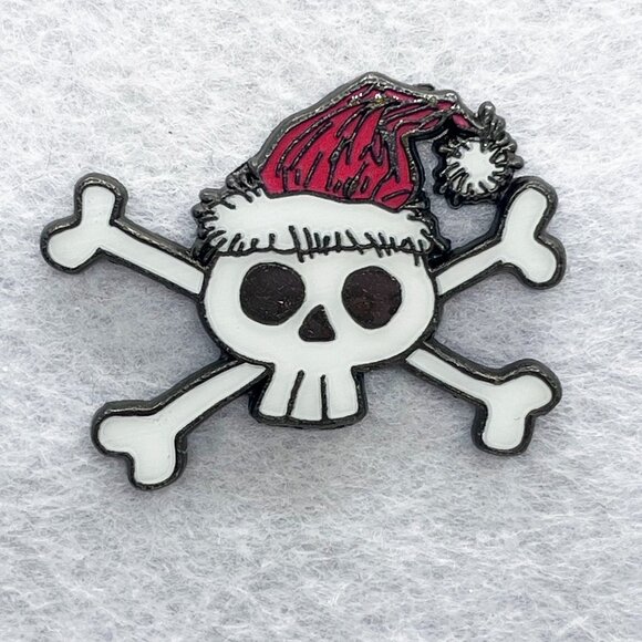 Disney Jewelry - 🔮 5/$25 Disney Nightmare Before Christmas Crossbones Skull Pin‎